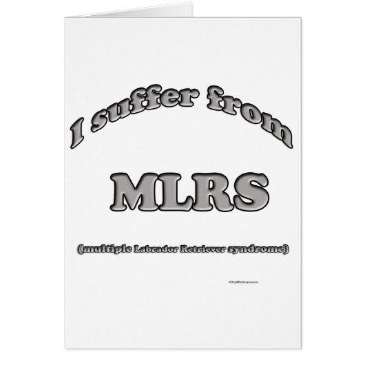 Labrador Retriever Syndrome (Front)