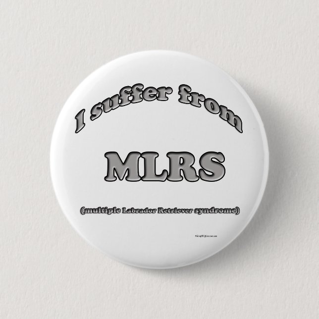 Labrador Retriever Syndrome - Button (Front)