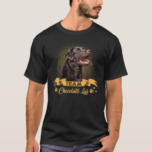 Labrador Retriever Team Chocolate Lab T-Shirt