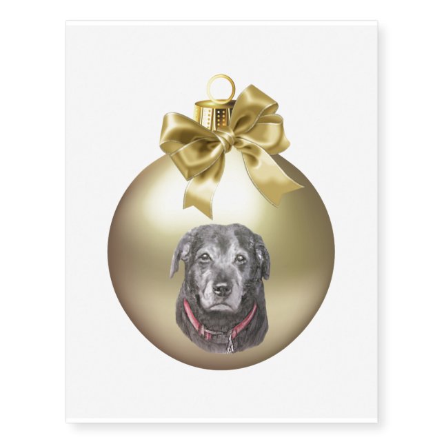 Labrador Retriever Temporary Tattoos (Front)