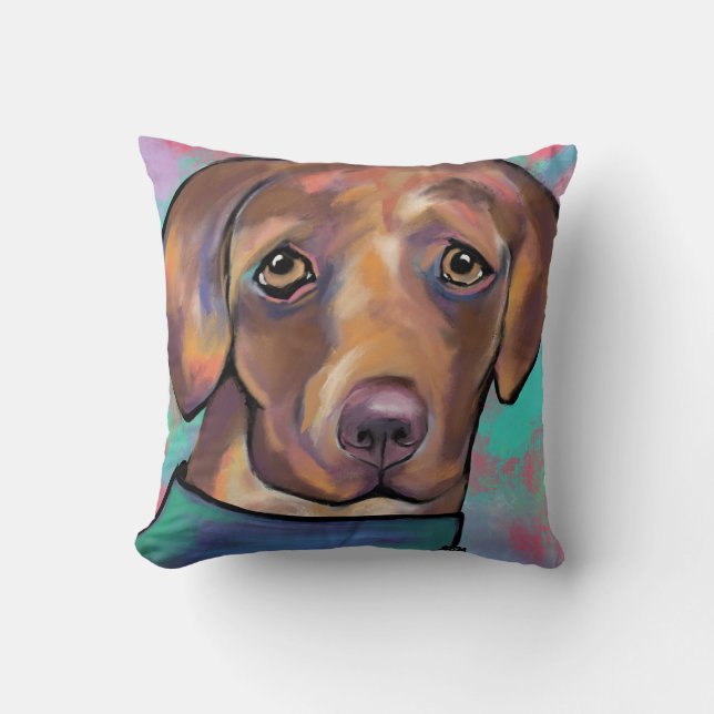 LABRADOR RETRIEVER            THROW PILLOW (Front)