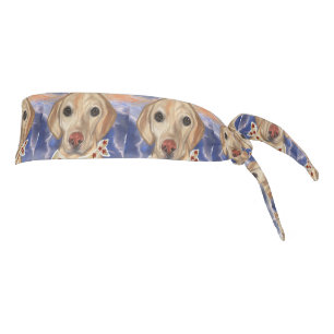 Labrador Retriever    Tie Headband