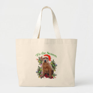 Labrador Retriever ‘Tis Large Tote Bag