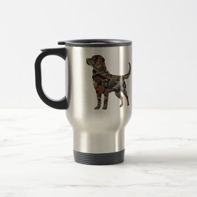Labrador Retriever Travel Tumbler Mug (Left)