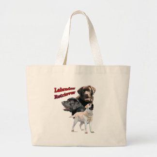 Labrador Retriever Trio 2 Large Tote Bag