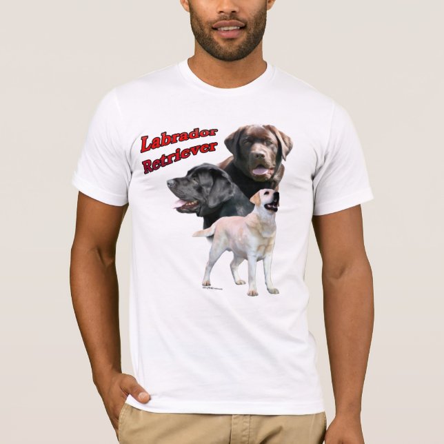 Labrador Retriever Trio 2 T-Shirt (Front)