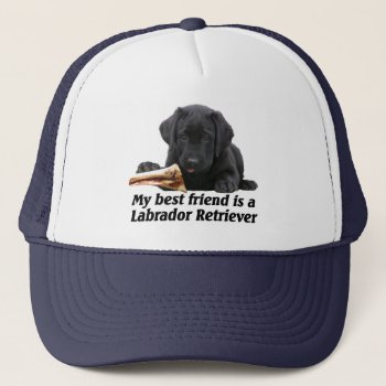 "labrador Retriever" Trucker Hat by mein_irish_terrier at Zazzle
