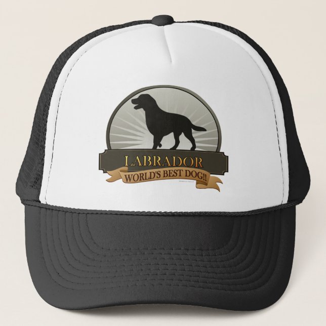 Labrador Retriever Trucker Hat (Front)