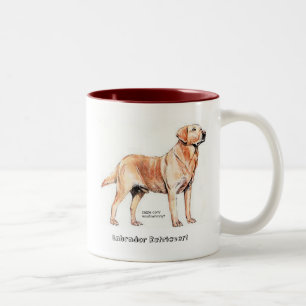 Labrador Retriever Two-Tone Coffee Mug