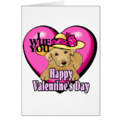 Labrador Retriever Valentines Day (Front)