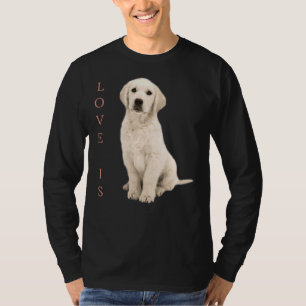 Labrador Retriever White Lab Dog Mom T-Shirt