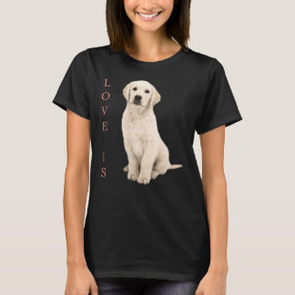 Labrador Retriever White Lab Dog Mom T-Shirt