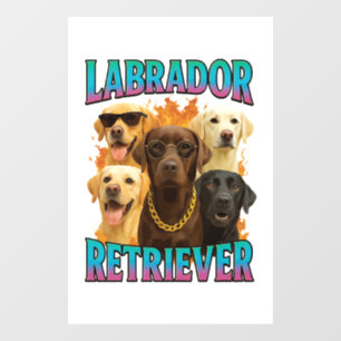 Labrador Retriever Window Cling