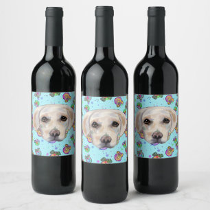 LABRADOR RETRIEVER      WINE LABEL