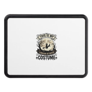 Labrador Retriever Witch Halloween Costume Shirt_1 Hitch Cover