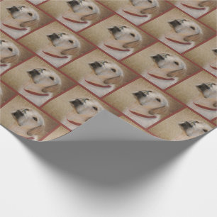 Labrador Retriever with Butterfly on Nose Wrapping Paper