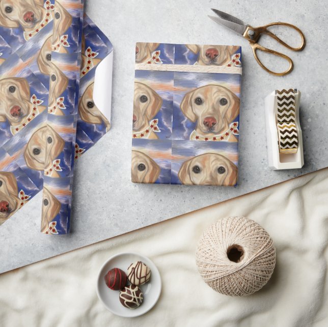 Labrador Retriever    Wrapping Paper (Crafts)