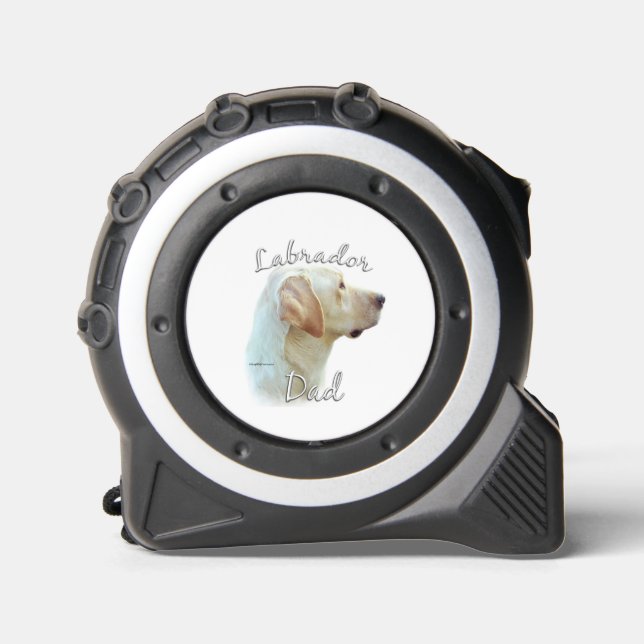 Labrador Retriever (yellow) Dad 2 Tape Measure (Front)