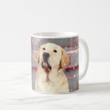 Labrador Retriever Yellow Lab Christmas Mug