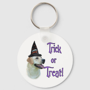 Labrador Retriever (yellow)Trick Keychain
