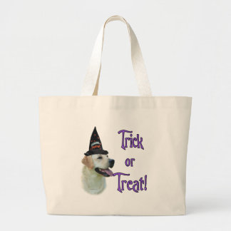 Labrador Retriever (yellow) Trick Large Tote Bag