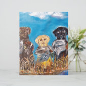 LABRADOR RETRIEVERS (Standing Front)