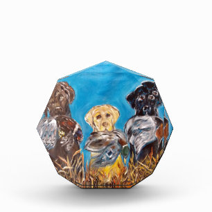 LABRADOR RETRIEVERS ACRYLIC AWARD