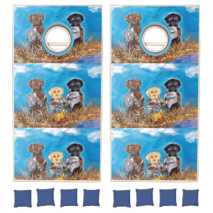 LABRADOR RETRIEVERS CORNHOLE SET