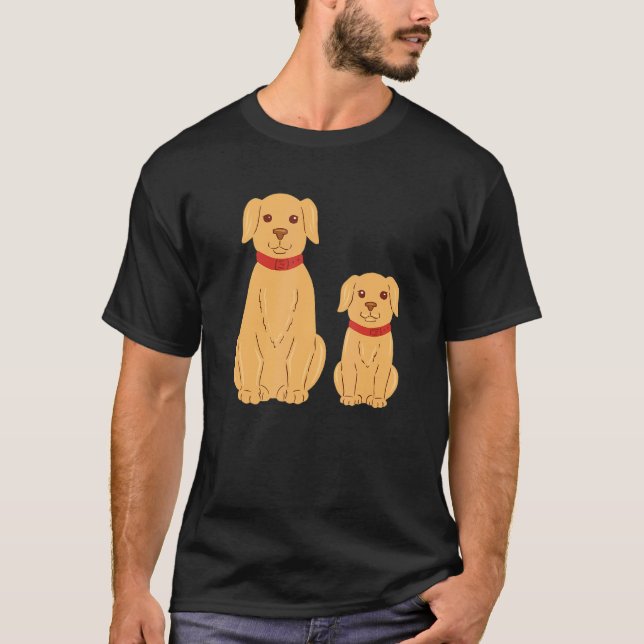 Labrador Retrievers Dog Pet T-Shirt (Front)