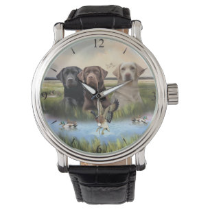Labrador Retrievers, (Hunting dogs) Watch