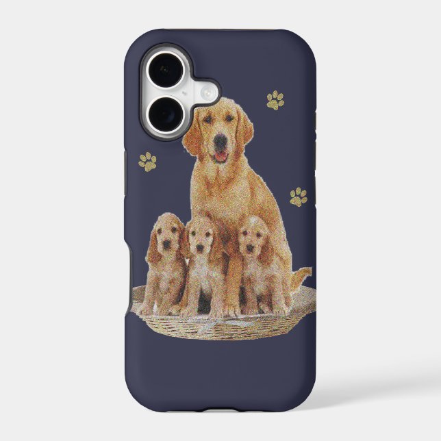 "labrador retrievers" iphone case (Back)
