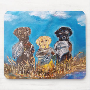 LABRADOR RETRIEVERS MOUSE PAD