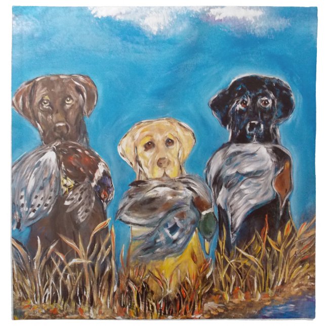 LABRADOR RETRIEVERS NAPKIN (Front)
