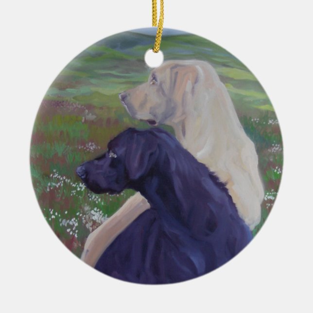 Labrador Retrievers Ornament (Front)
