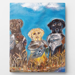 LABRADOR RETRIEVERS PLAQUE
