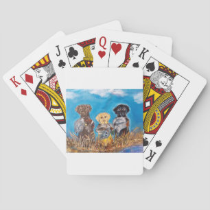 LABRADOR RETRIEVERS POKER CARDS