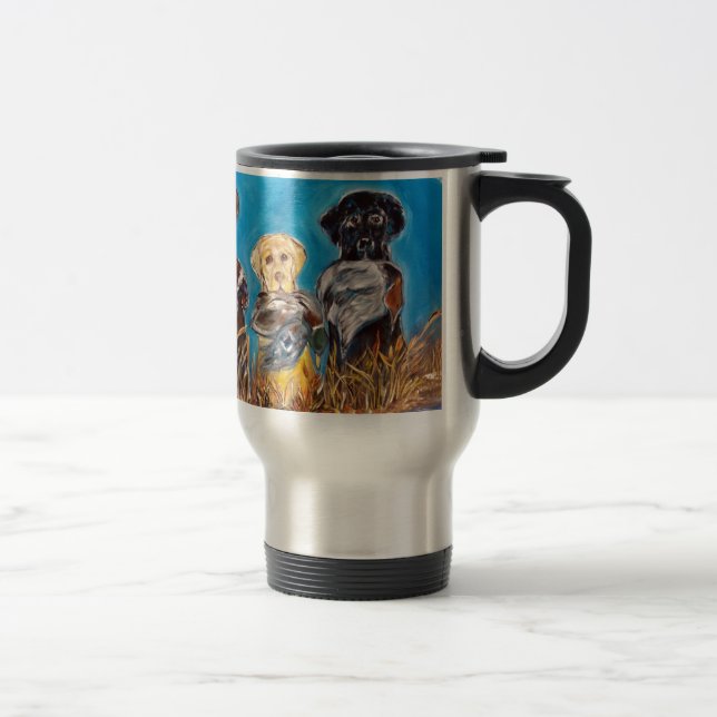 LABRADOR RETRIEVERS TRAVEL MUG (Right)