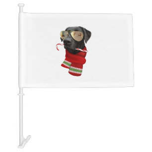 Labrador Shirt Christmas Gift Dog Lovers Lab Sungl Car Flag
