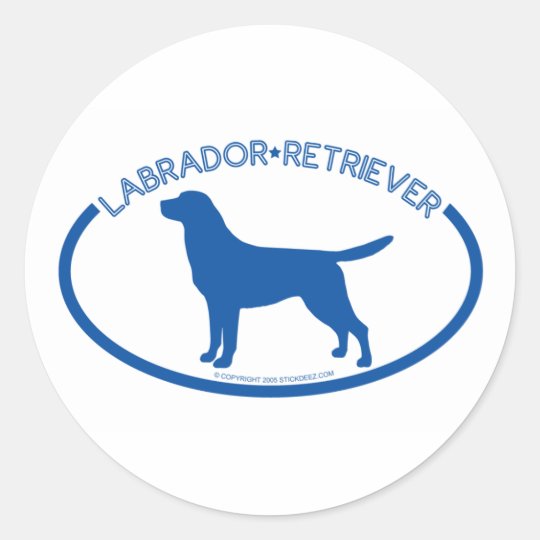 Labrador Silhouette Sticker