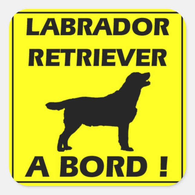 Labrador Sticker (Front)
