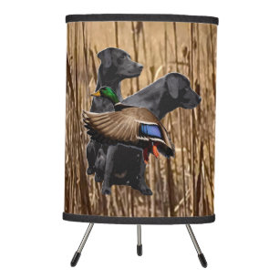 Labrador Table Lamp, Duck Hunting Table Lamp