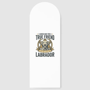 Labrador True Friend Vintage Dog Lover Design_1 Bookmarks