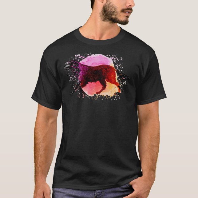 Labrador Weather Vane Pop Winifred Luten Artistic T-Shirt (Front)