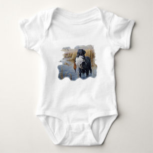 Labrador with Duck- Duck Hunting Baby Bodysuit