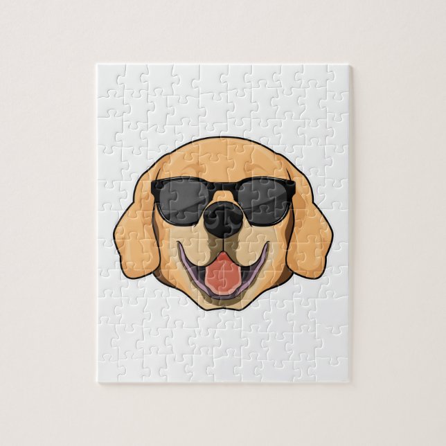 Labrador with Sunglasses Jigsaw Puzzle (Vertical)