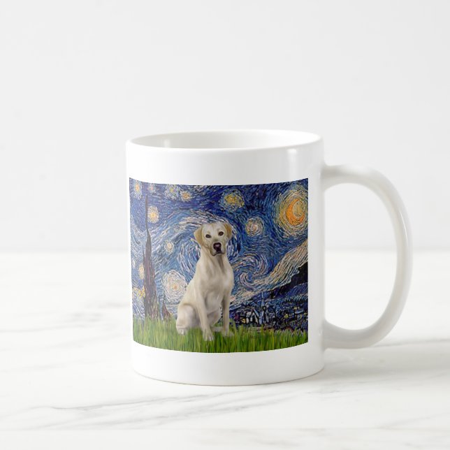 Labrador (Y7) - Starry Night Coffee Mug (Right)
