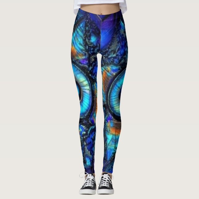 Labradorite bloom Leggings (Front)