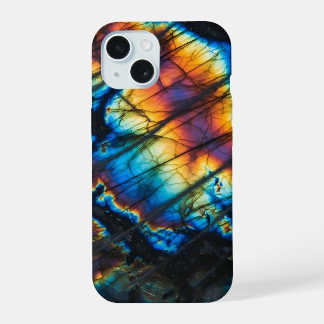 Labradorite Rainbow Flash Iphone Case (Back)