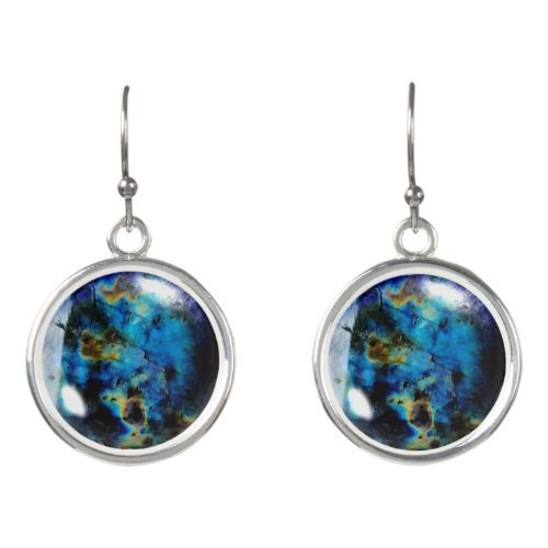 Labradorite_stone_printing on Earrings