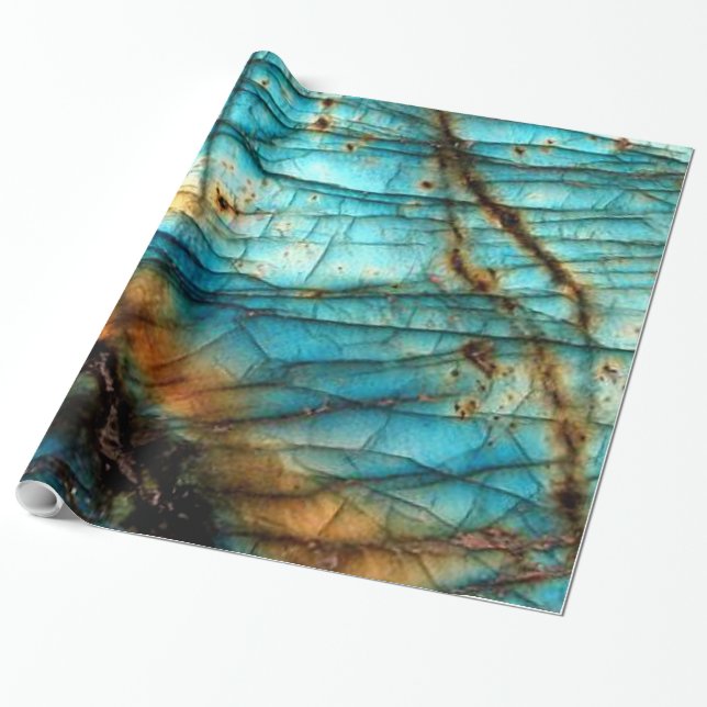 Labradorite Wrapping Paper (Unrolled)